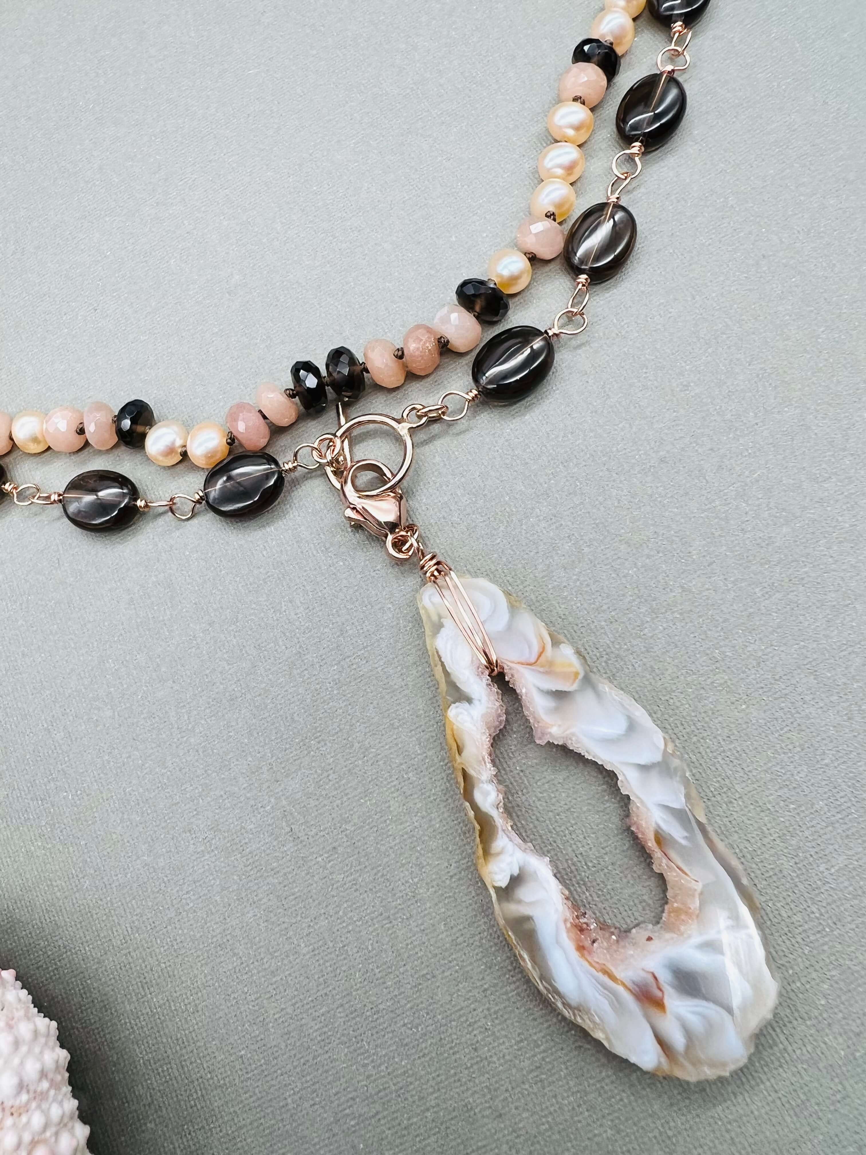 Peach Springs Necklace