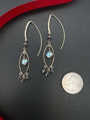 Crystal Drops Earrings