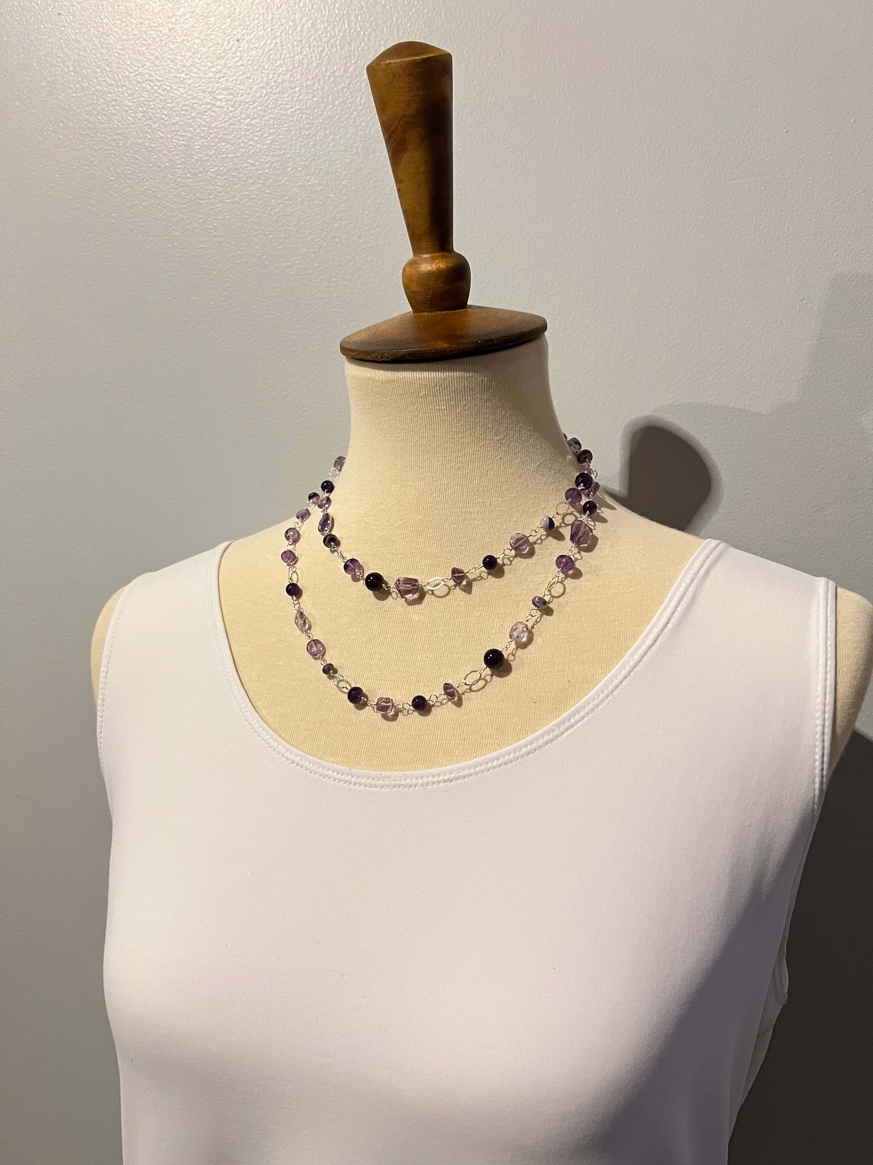 Amethyst Lover’s Necklace