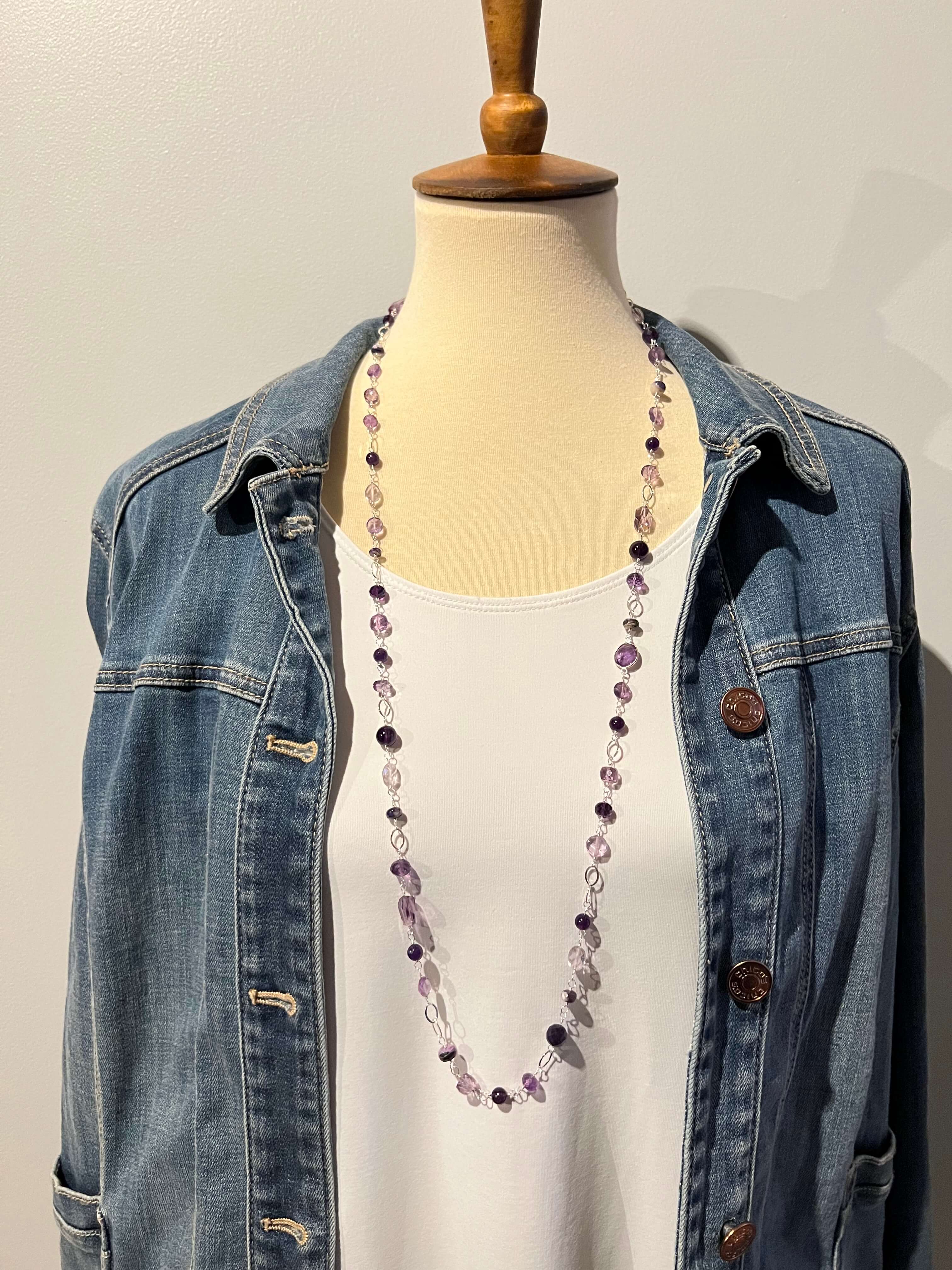 Amethyst Lover’s Necklace