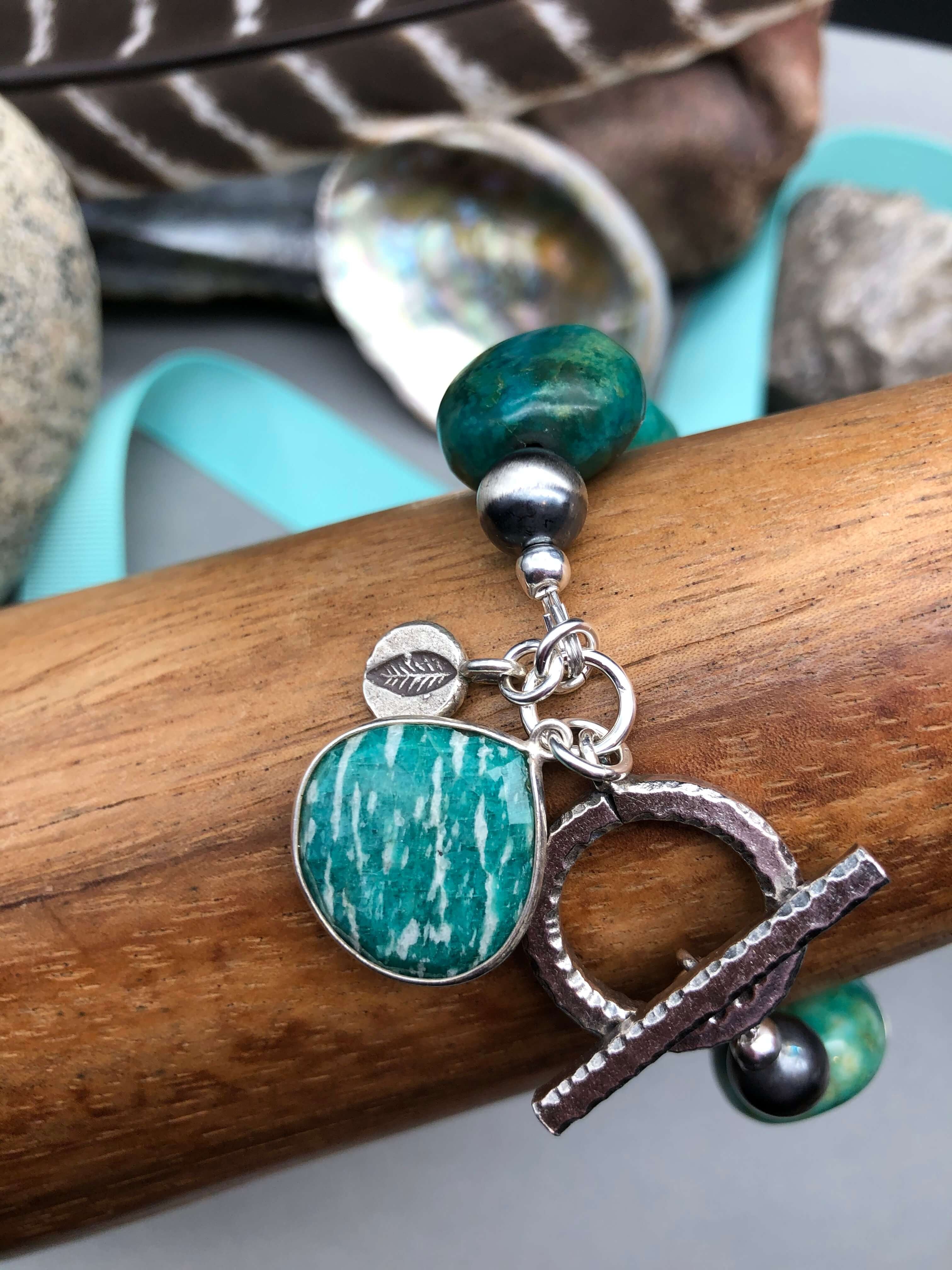 Chunky Turquoise Bracelet