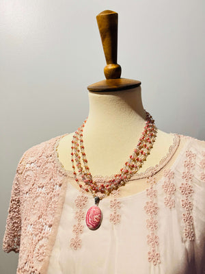 Rose Bud Necklace