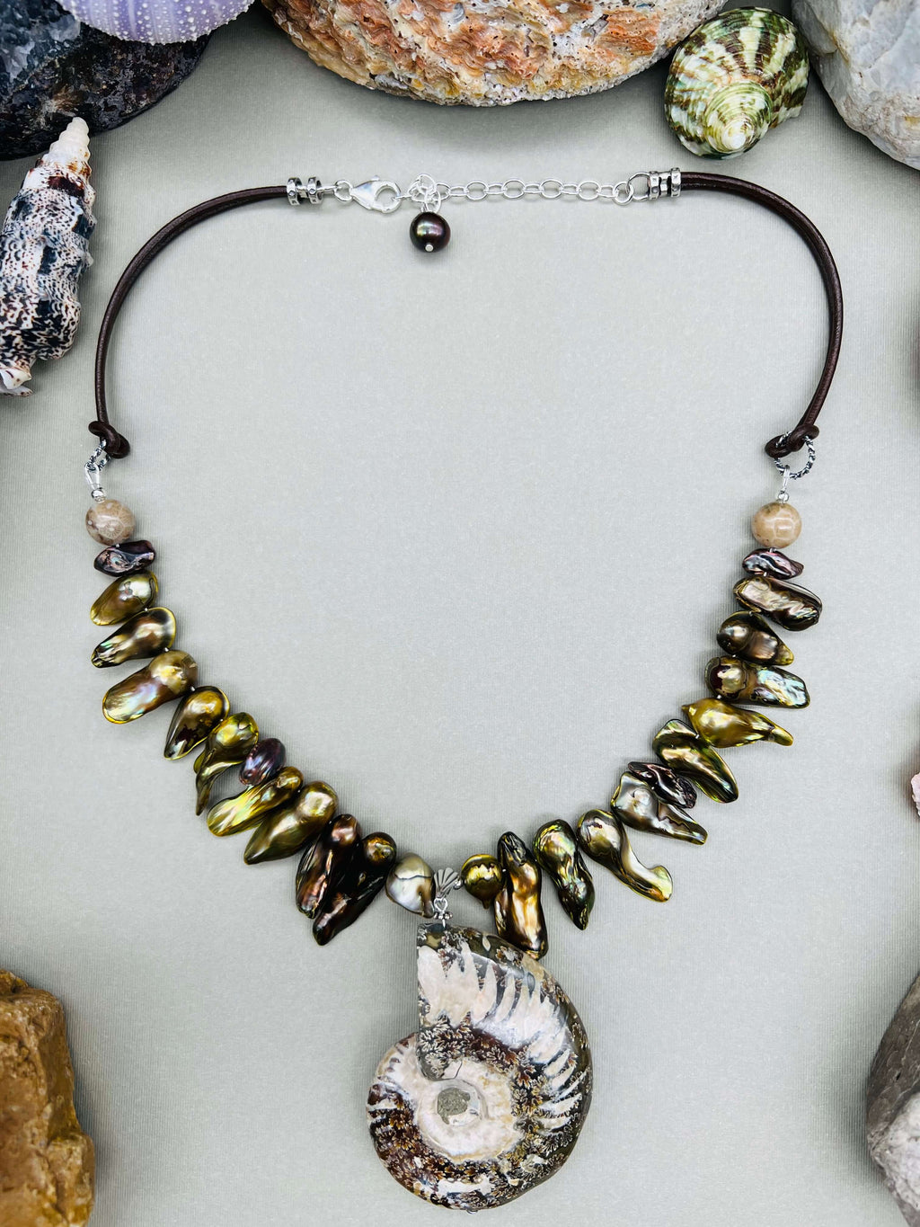 Bold Ammonite Necklace