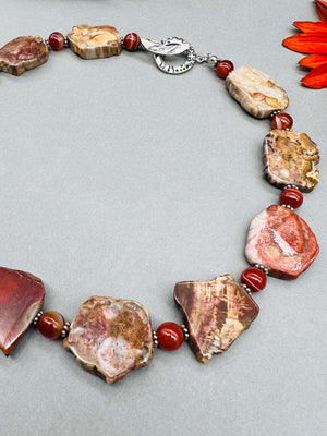 Petrified Wood Necklace